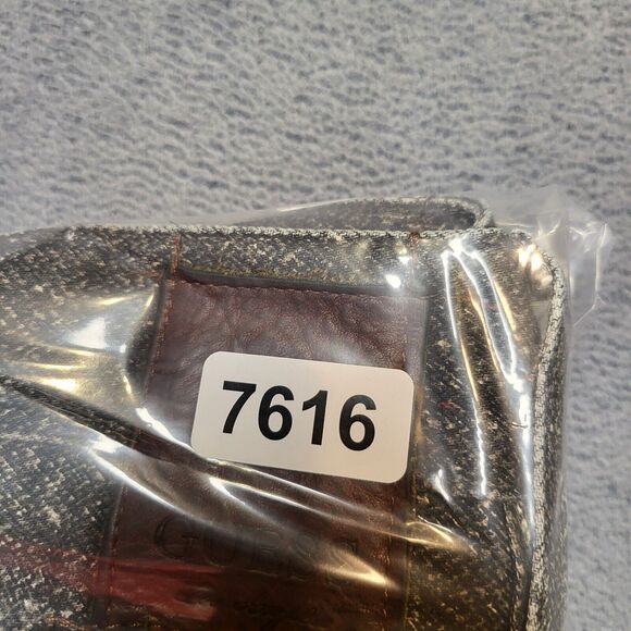 Guess Jeans Mens 32x28 Black Lincoln Slim Straight Distressed Denim - Picture 11 of 11